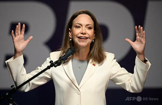 トランプ氏のおかげで「自由への扉が開かれた」 ベネズエラ野党指導者、マドゥロ氏拘束で謝意