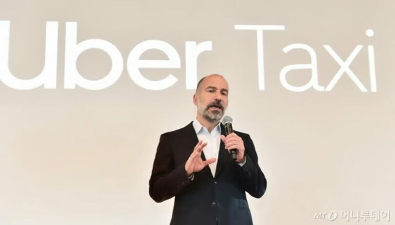 ウーバーグローバルCEOのダラ・コスロシャヒ氏(c)MONEYTODAY