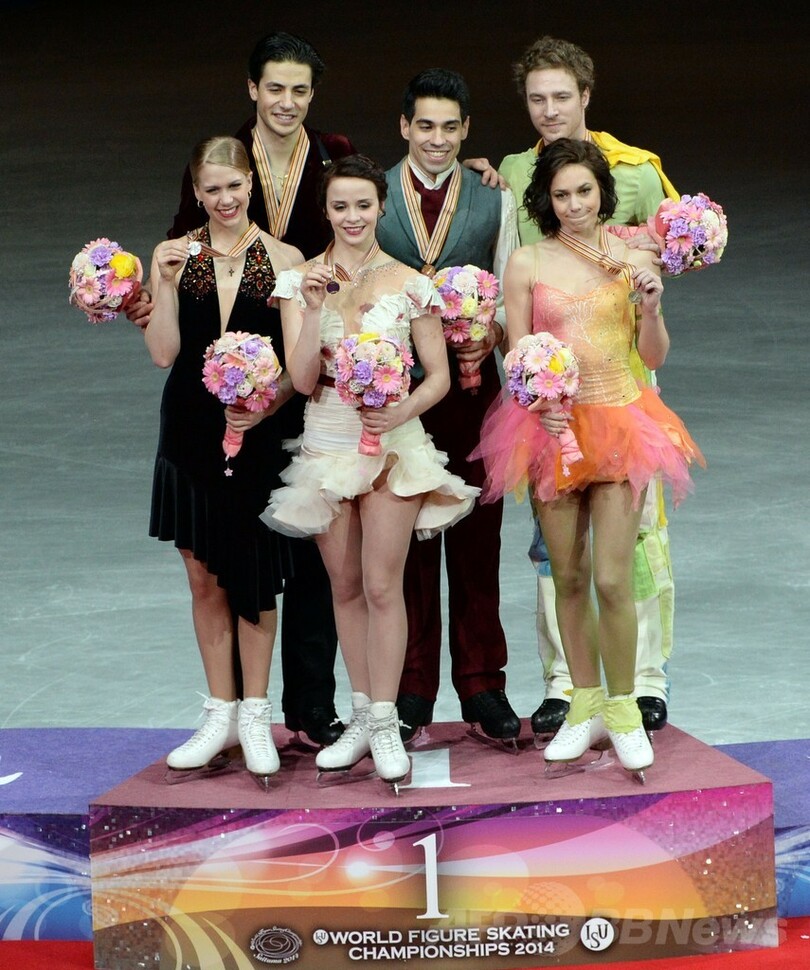 カッペリーニ ラノッテ組がアイスダンス制す 世界フィギュア 写真7枚 国際ニュース Afpbb News