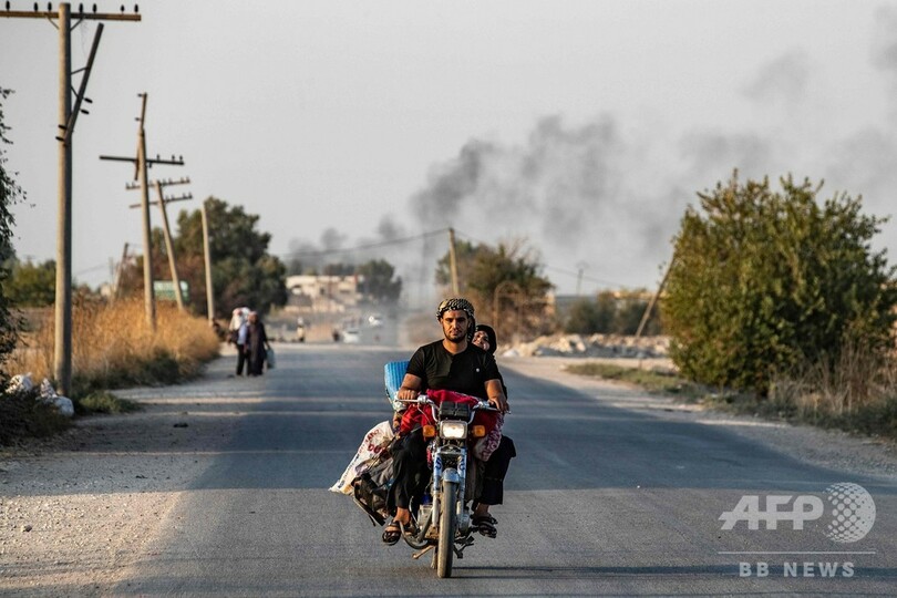 トルコ軍、対クルド作戦でシリア侵攻 民間人に死者