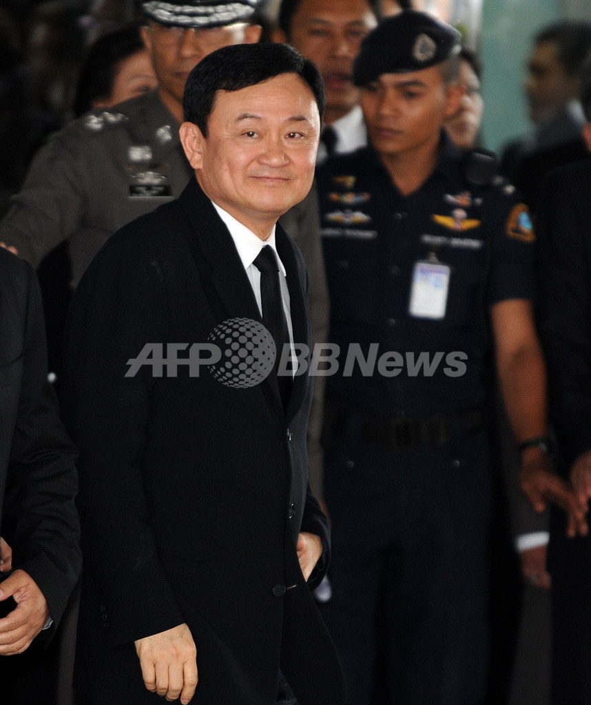 タクシン元首相に デモと軍の衝突を扇動 で逮捕状 タイ 写真1枚 国際ニュース Afpbb News
