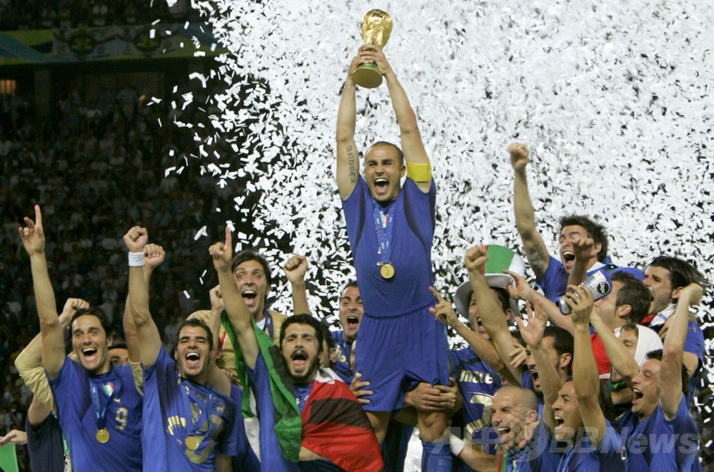 国際ニュース：AFPBB Newsイタリアの優勝とジダンの頭突き―2006年W杯ドイツ大会