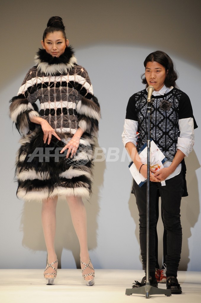 日本毛皮協会主催ファーデザインコンテスト、大橋聖平さんがグランプリ受賞