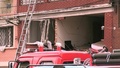南米コロンビアの首都ボゴタで爆発があった工場の建物。AFPTVの動画より（2019年5月10日撮影）。(c)ALBERTO GONZALEZ / AFPTV / AFP