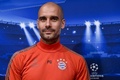 FCバルセロナとの欧州チャンピオンズリーグ準決勝第1戦を控え、記者会見に出席したバイエルン・ミュンヘンのジョゼップ・グアルディオラ監督（2015年5月5日撮影）。(c)AFP/JOSEP LAGO