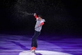 平昌冬季五輪、フィギュアスケートのエキシビションに臨むハビエル・フェルナンデス（2018年2月25日撮影）。(c)AFP/Mladen ANTONOV