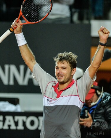 ワウリンカがナダル破り4強、フェデラーと対戦へ イタリア国際 写真18