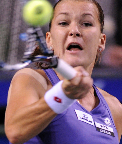 ラドワンスカが決勝進出、クルベールを一蹴 パンパシフィック・オープン