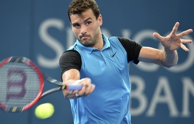 ディミトロフ、シードのシモン破り2回戦進出 ブリスベーン国際