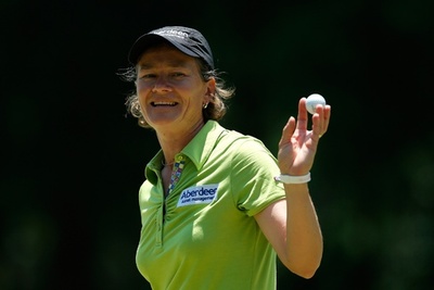 マシューがハルを抑え首位スタート、エアバスLPGAクラシック