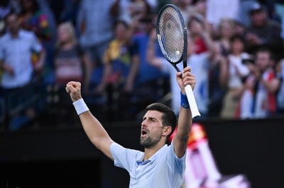 ジョコビッチ、11度目の全豪OP4強 酷暑乗り越えフリッツ下す