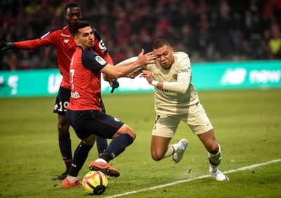 PSGがリールにまさかの大敗、優勝はまたも持ち越しに