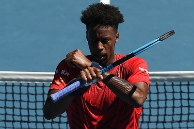 モンフィスが全豪OP16強、ゲームでぶつけた右手も「問題ない」