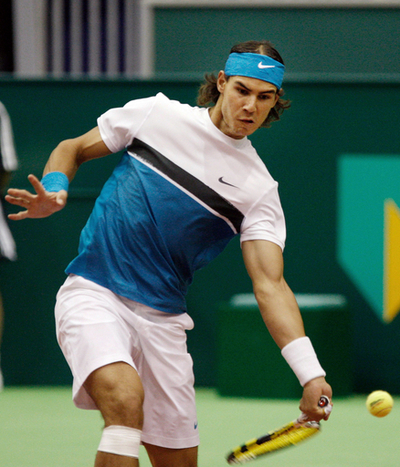 ナダル ダブルス1回戦で敗退、ABNアムロ世界テニス