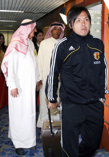 日本代表 バーレーンに到着