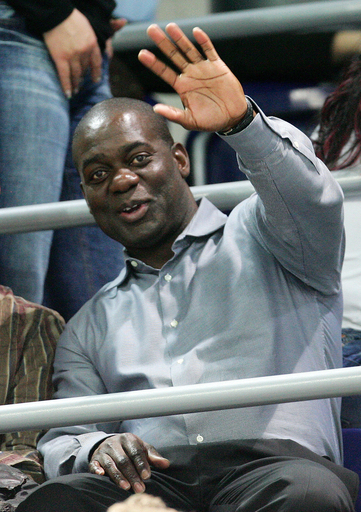 ＜陸上 スパルカッセン競技会2007＞ベン・ジョンソン氏 ライプチヒで行われた室内競技会にコーチとして参加 - ドイツ