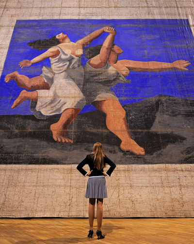 パブロ・ピカソ最大の作品、ロンドンで初公開