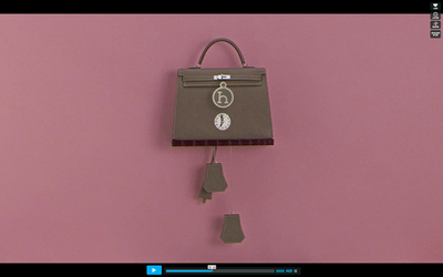 エルメス「プティ アッシュ」のショートフィルム