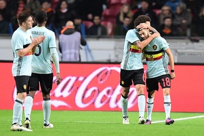 オランダとベルギーは1-1のドロー、国際親善試合