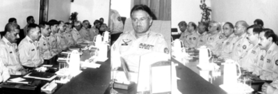 パキスタン独立後60年間で、文民統制はわずか25年