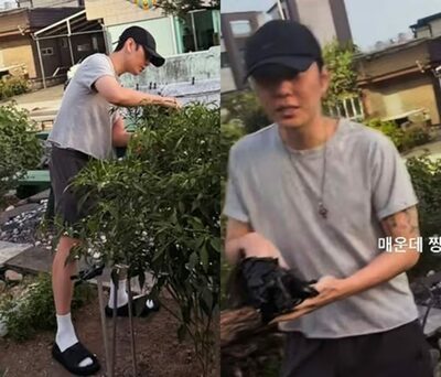 ヒョナ＆ヨン・ジュンヒョン、家庭菜園での近況公開