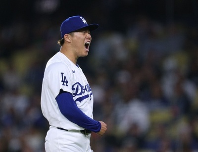 山本が8回2失点の好投で4勝目、大谷は無安打