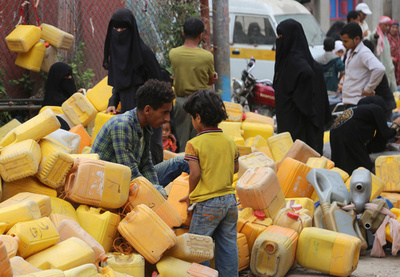 「家族で立ち向かう水不足」