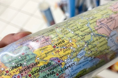 ウクライナ4州も「ロシア領」、モスクワで新地図発売