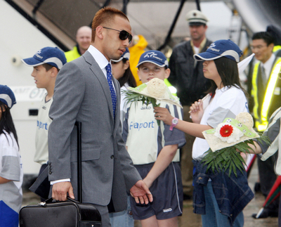 ＜06サッカーW杯＞日本代表 ドイツ入り - ドイツ