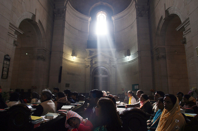 ヒンズー教徒が大多数を占めるインドでもクリスマスの祝い