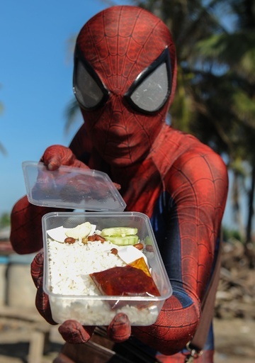 ナシレマいかが？ スパイダーマンがおすすめ、マレーシア