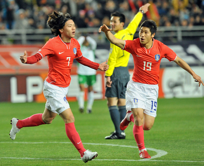 韓国 イラクとの親善試合に勝利