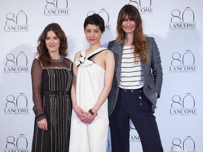 マリエやカロリーヌ・ド・メグレら登場、「ランコム」80周年プレス発表会