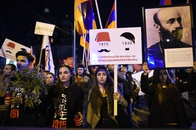 アルメニア人虐殺「ドイツにも責任」 独大統領、歴史の罪に言及