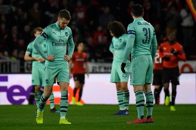 アーセナル初戦黒星でEL8強に暗雲、チェルシーとナポリは勝利