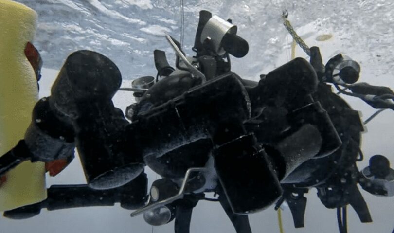 水中ヒューマノイドダイバーロボット「ロブスター」＝カルマン(c)KOREA WAVE