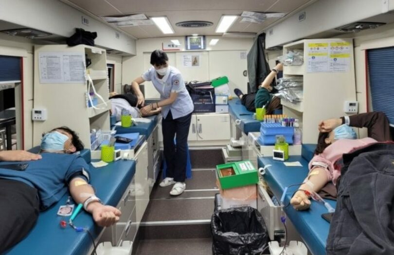 献血に臨む韓国の市民ら（記事と直接の関係はありません）(c)MONEYTODAY