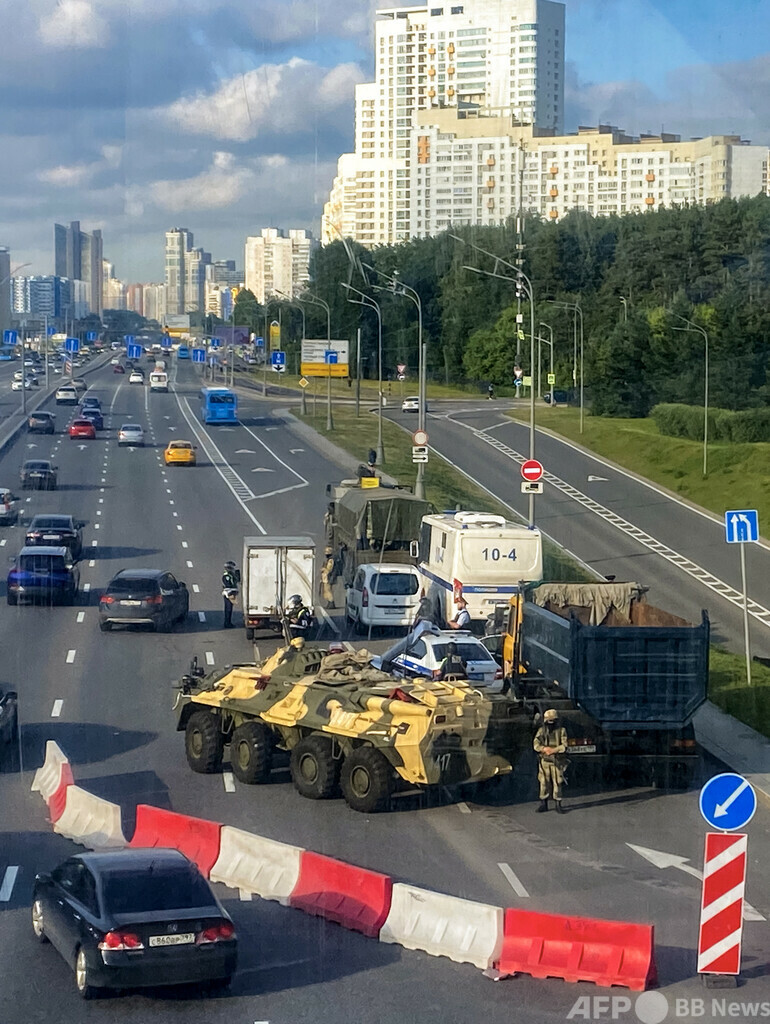 ワグネル、首都への進軍停止プリゴジン氏はベラルーシへ ロシア政府