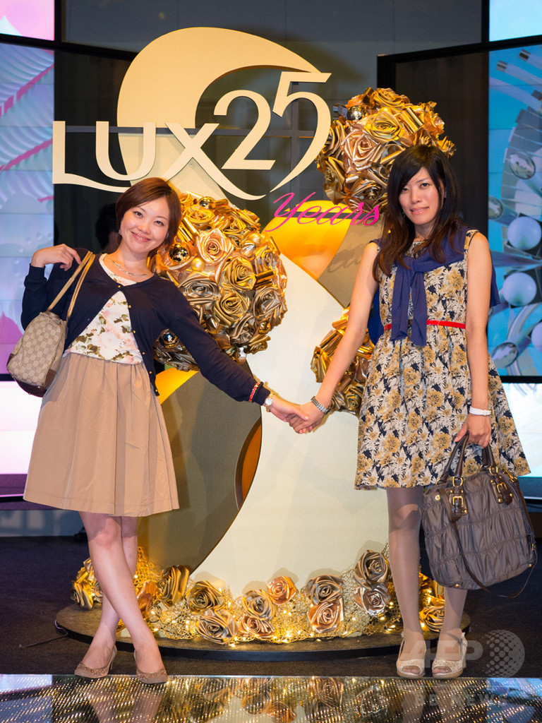 来場者がデジタルアート映像に、LUX25周年記念イベント開催
