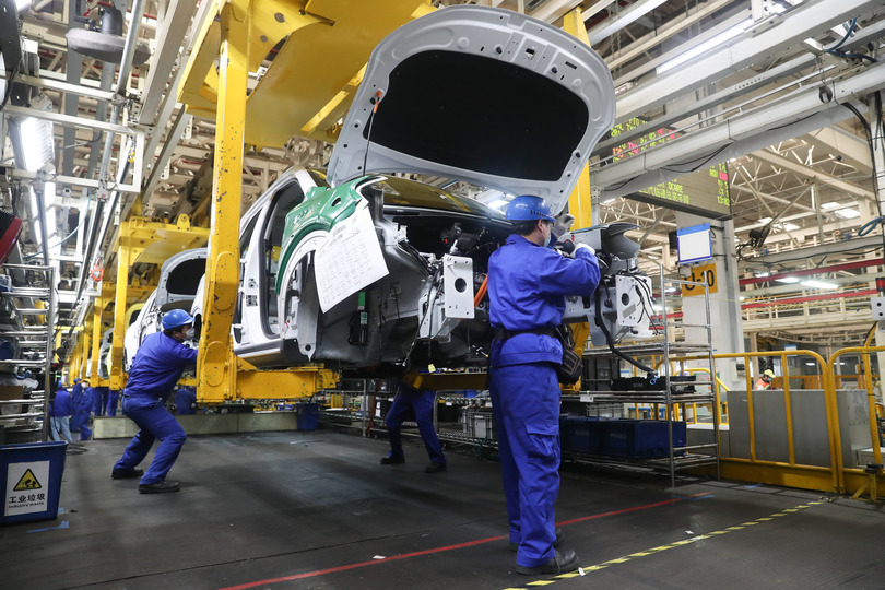 中国の国産ブランド車 国内市場シェア、過半数 写真1枚 国際ニュース 