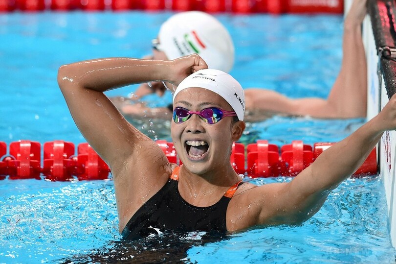 渡部香生子が女子200m個人メドレーで銀、第16回世界水泳