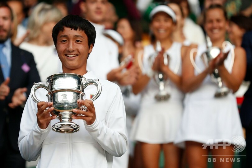 望月慎太郎がウィンブルドンジュニア優勝、日本男子初の快挙