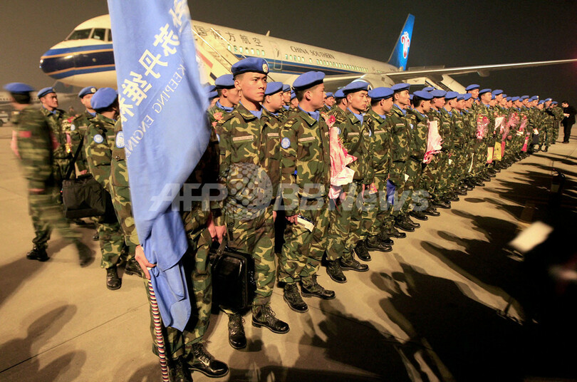 中国派遣のダルフールPKO部隊、第1陣が現地入り