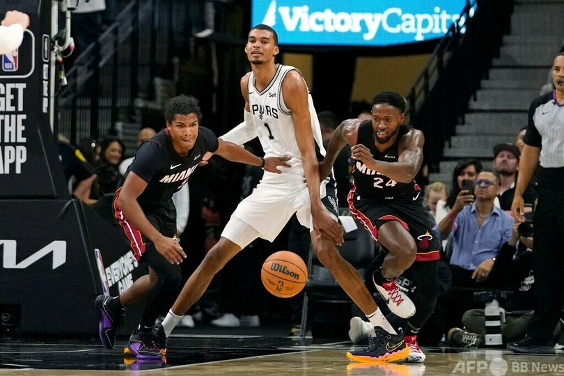 ウェンバンヤマ、デビュー2戦目も23得点の活躍 NBAプレシーズン