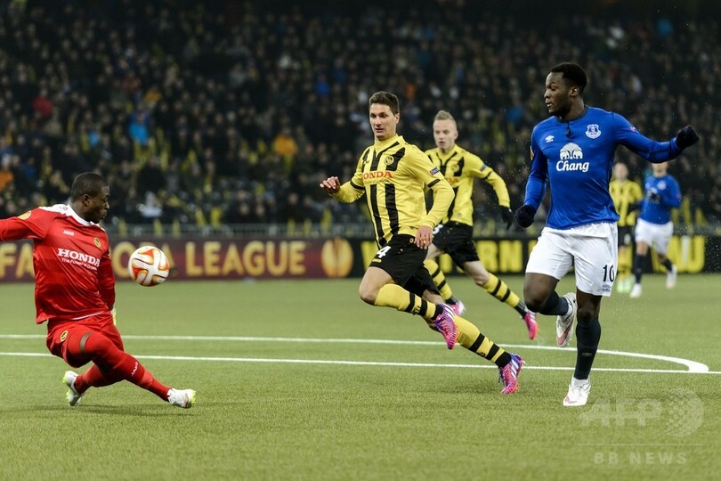 エバートン、ルカクの3得点でヤングボーイズ下す ヨーロッパリーグ