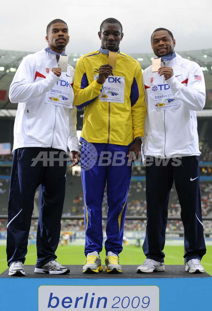 ブラスウェイト 男子110メートルハードルで金メダル、世界陸上ベルリン大会