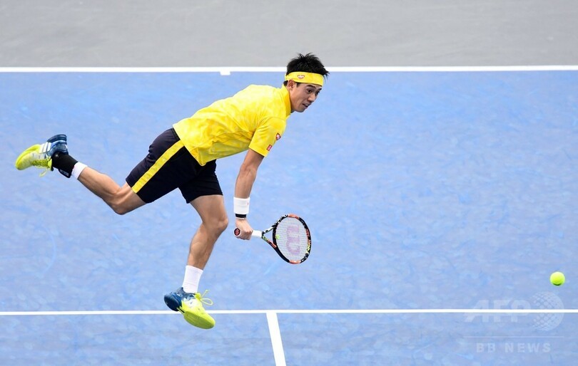 マッチポイント逃した錦織、地元ツォンガに敗れる パリ・マスターズ