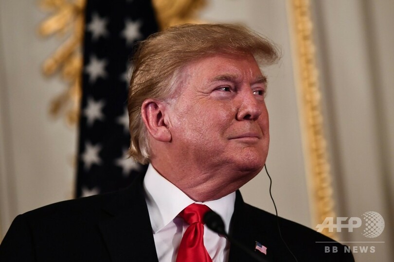 トランプ氏「イランの政権交代望まない」 米中貿易摩擦にも言及