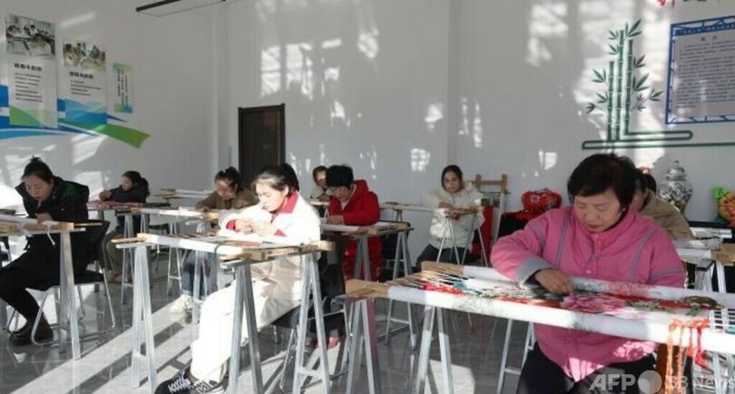 黄土高原の女性たち、農村振興を支える ・中国