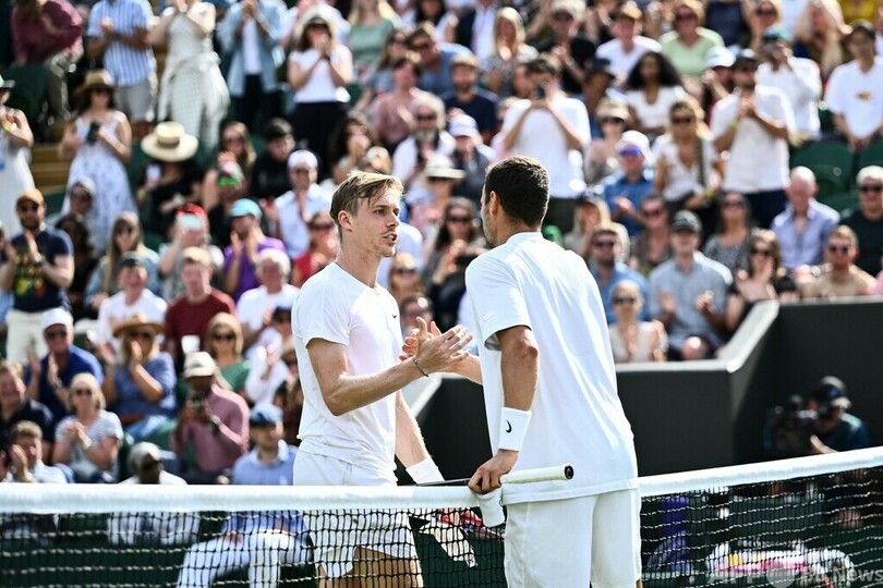 シナーが2年連続の8強入り ウィンブルドン